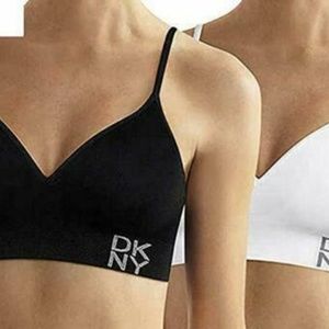 DkNY Women's 2 Pack Energy Seamless Bralette